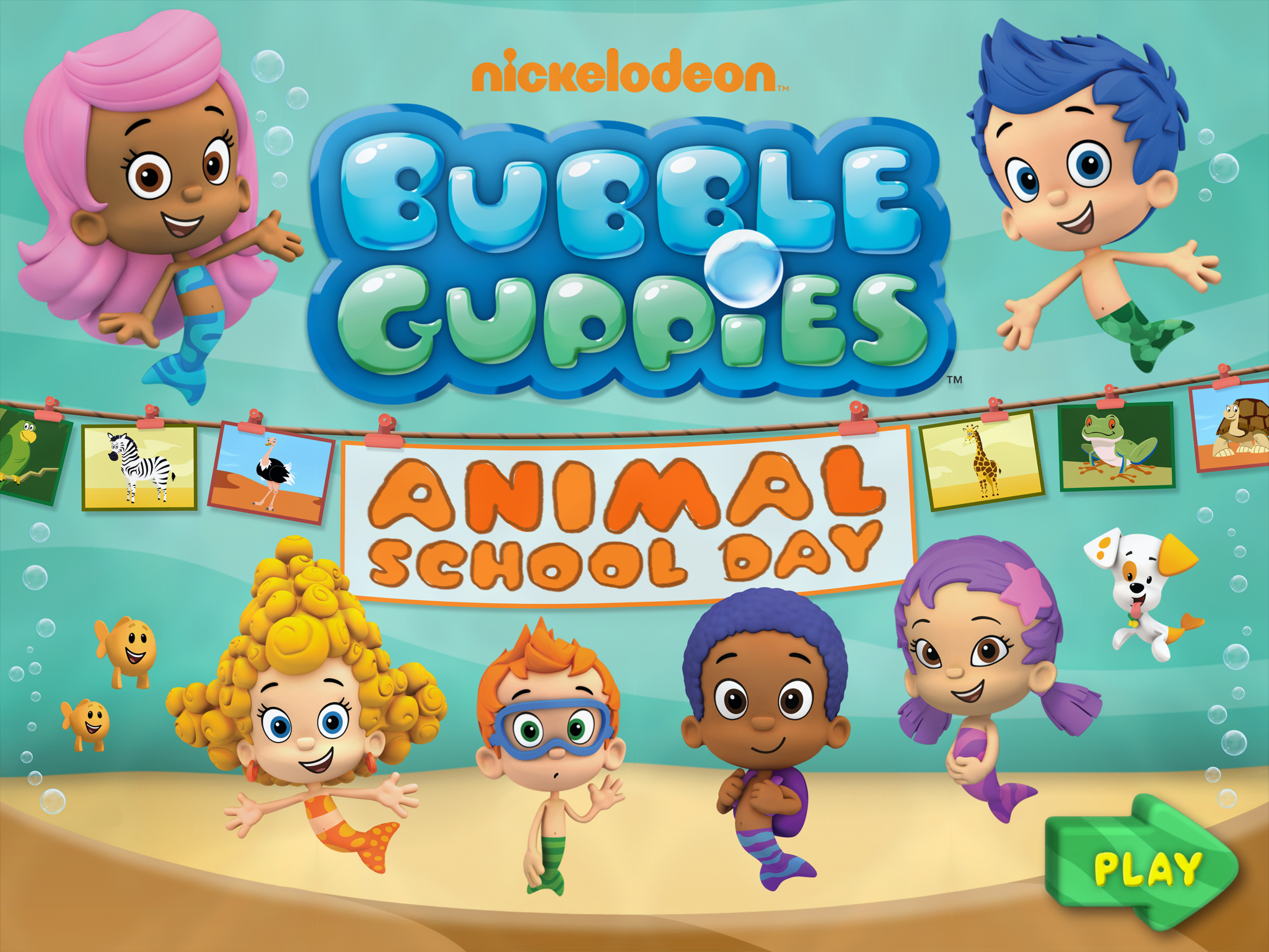 Bubble Guppies Animal School Day App - BB Product Reviews