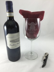zodiac wine glass